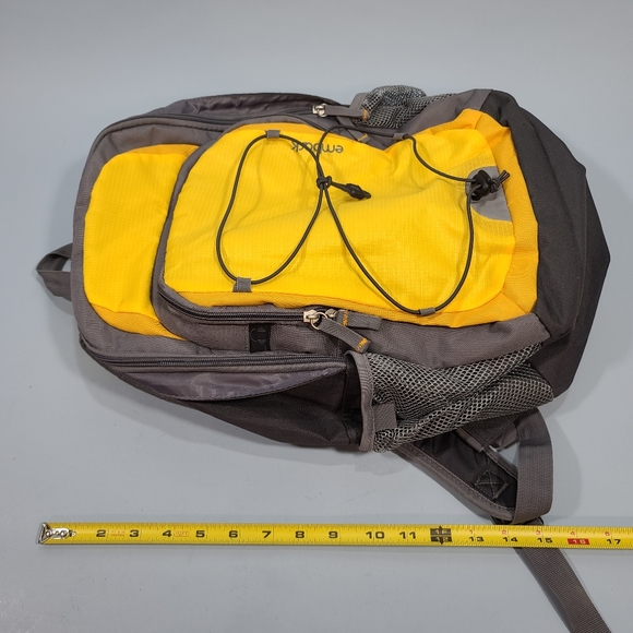 Embark Yellow & Gray Backpack - Picture 7 of 8